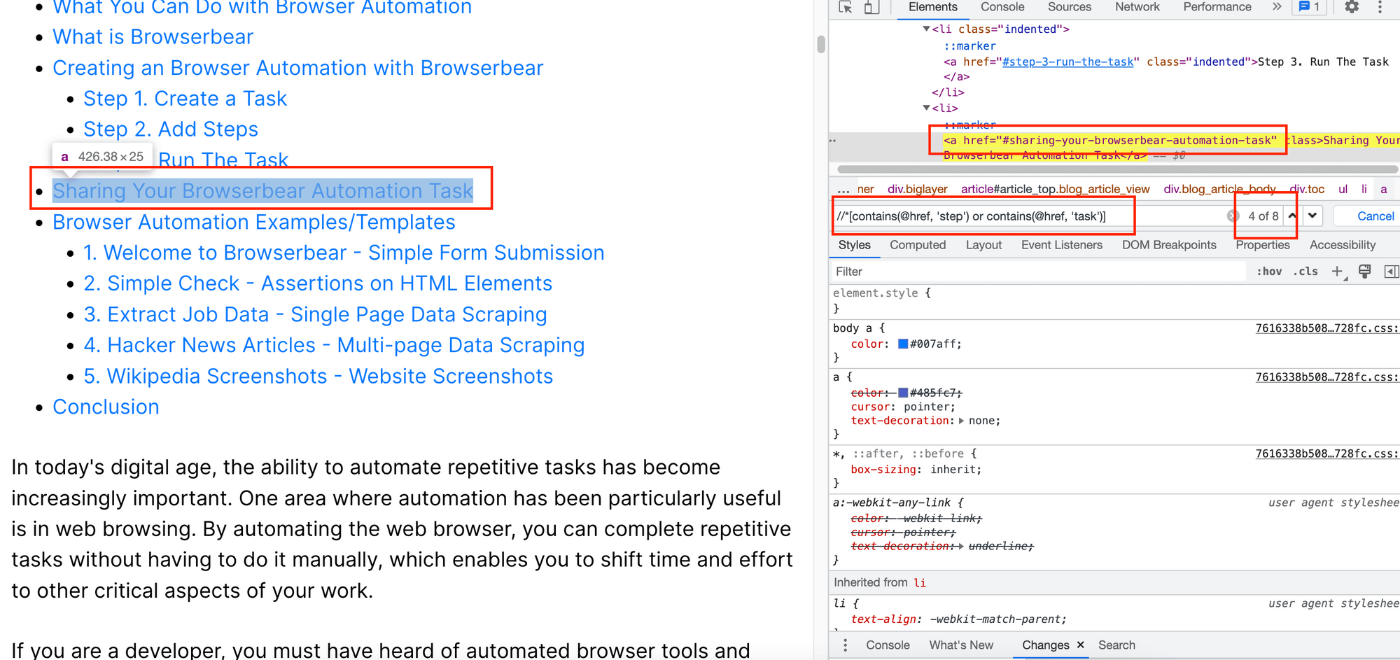 Everything you need to know about the xpath contains function